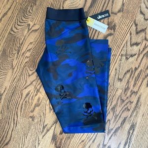 Ultracor/SoulCycle camo skull leggings